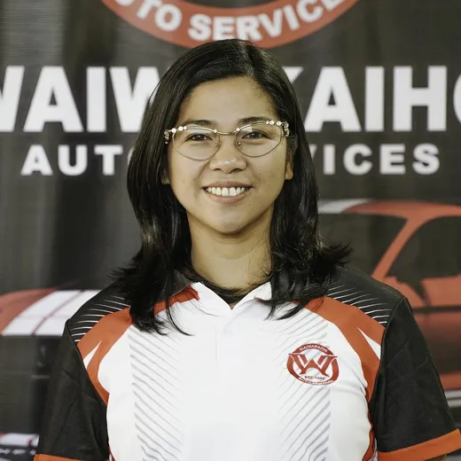 Waiwakaiho Auto Services customer service team member portrait