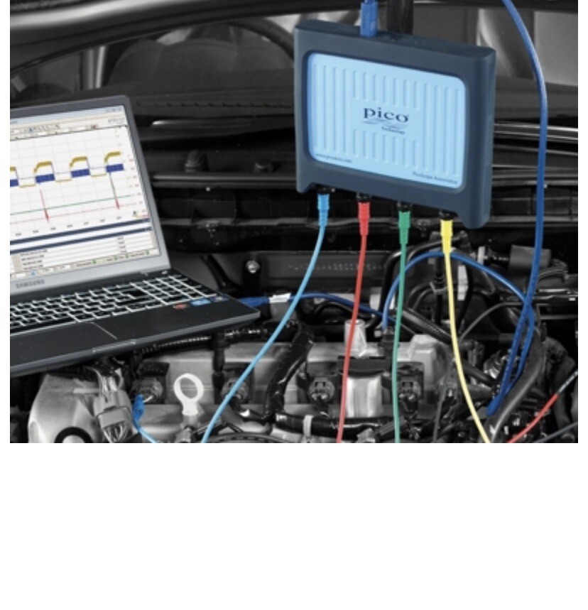 PicoScope diagnostic equipment used for advanced testing at Waiwakaiho Auto Services